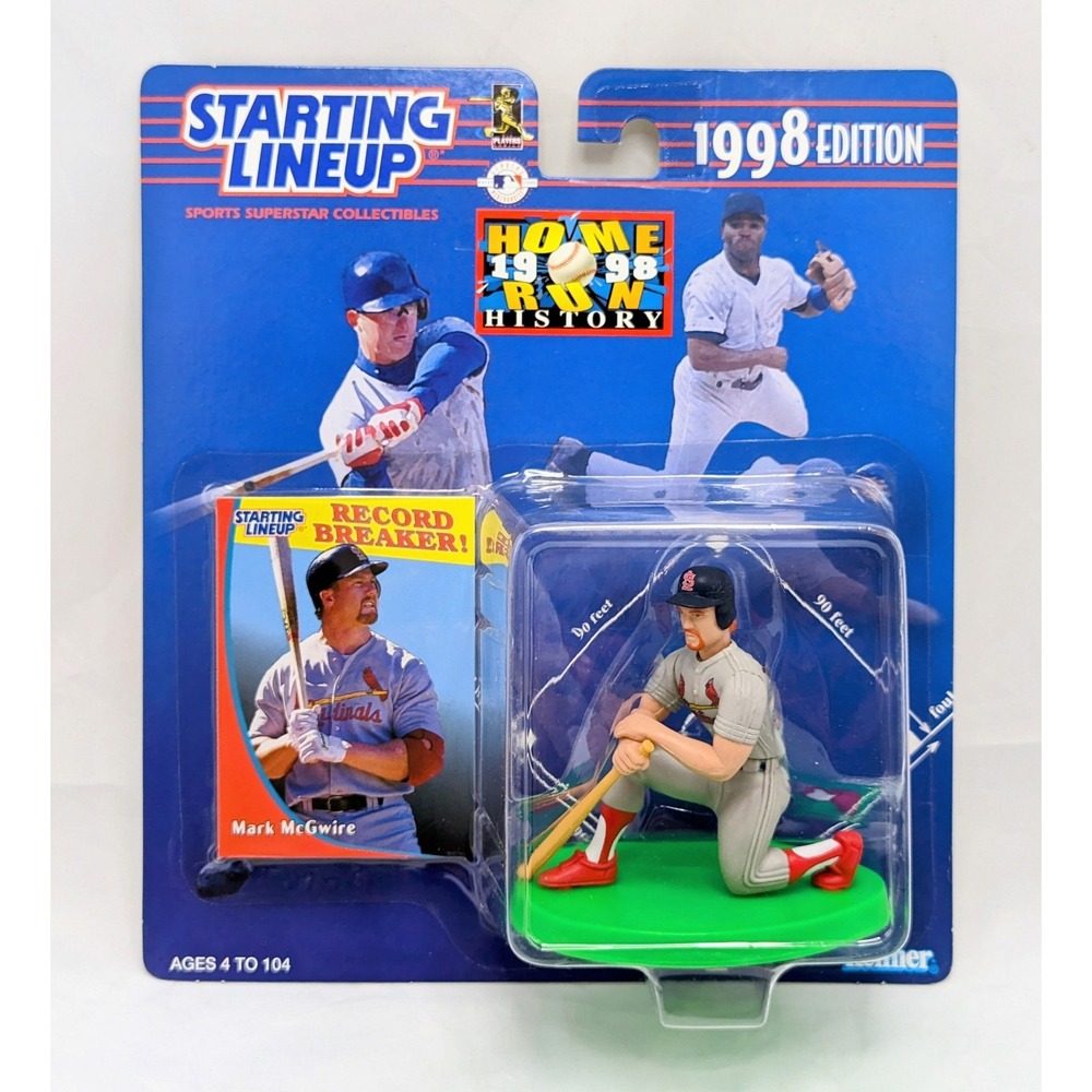 1998 Starting Lineup Mark McGwire St Louis Cardinals Baseball Figure